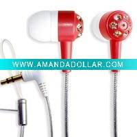 Wholesale earphones with diamond