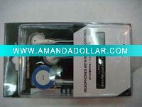 Wholesale Headphone earphone with remote controller game accessory for PSP2000