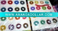 Wholesale telephone wire hair holder or bracelet/accessory