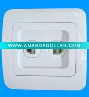 Wholesale two gang telephone socket