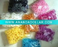 Wholesale telephone wire hair holder or bracelet/hair accessory