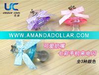 Wholesale mobile phone flash pendant( nipple)