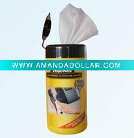 Wholesale Lcd screen cleaning/phone handset sanitizing wipes