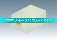 Wholesale 6P4C economy type mall jack