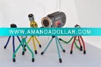 mini colored camera tripod