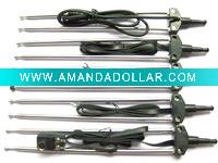 Wholesale telescopic &uhf vhf &v shape tv antenna booster with adapter