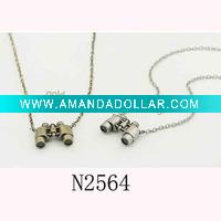 Wholesale fashion telescope necklace