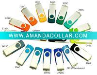 Wholesale promotional swivel metal usb flash drive