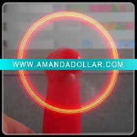 Flashing message fan