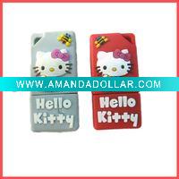 Wholesale cartoon pvc USB flash disk holder