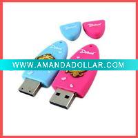 Wholesale soft pvc USB flash disk cover
