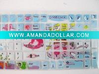 Wholesale 2011 hot fashion cartoon keyboard sticker
