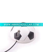 Wholesale Gift Mouse.3D Optical MOUSE.Fashion Football Pattern MOUSE