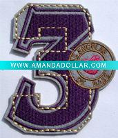 accessories for garments, embroidered patch