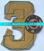 accessories for garments, embroidered patch