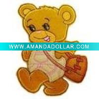 Wholesale Bear embroidery designs for clothing &garment accessory