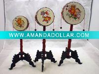 toy rattle drum, chinese rattle drum