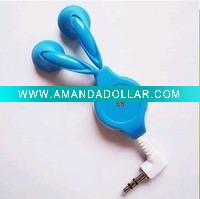Wholesale YB-R001 retractable earphone