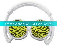foldable mp3 headphone