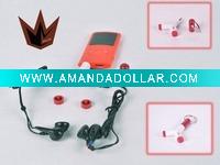 Wholesale key rings Headphone-Splitter for MP3