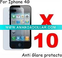 Wholesale HOT!!! for matte screen guard- screen protector film for 4g,sample free