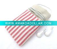 Cell Phone Sleeve made from canvas