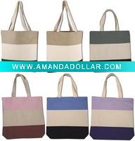 School totes Canvas bag Cotton with bottom