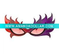 Wholesale Feather Mask Glasses, Cool sunglasses, Children sunglasses