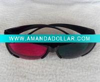 Wholesale Red/Green Plastic 3D Glasses