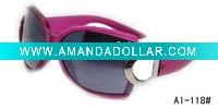 Plastic frame sunglasses