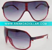 Wholesale 2011 newest plastic one piece lens sunglass D12111037