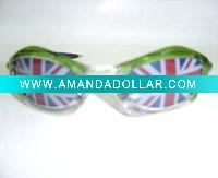 flag plastic sunglasses