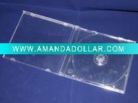 Wholesale transparent glass cd case(for one disk)