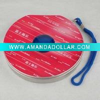 Portable tin CD case