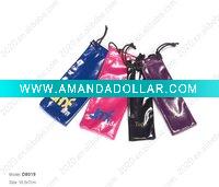 PUV sport sunglasses pouch/bag with DOUBLE DRAWSTRING