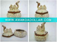 Wholesale decorative porcelain jewelry box