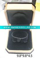 Wholesale Fashion Black Square Cardboard Paper Jewelry Gift Box(DSCO116405.83)