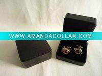 Wholesale leather cufflink box