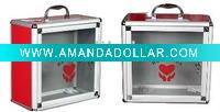 Wholesale Aluminunm donation box