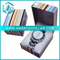 Wholesale New fashion colorful paper material watch case