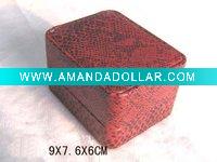 plastic watch box