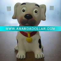 Wholesale plastic puppy coin bank-18cm(high)
