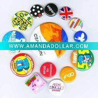 Wholesale 2011 newest customized promotional gift pin button badge