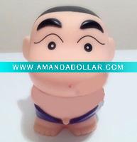 Wholesale newest pvc piggy bank toys/vinyl money box toys/saving box