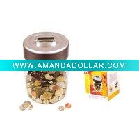 Wholesale Electronic Money Jar Coin counting money jar