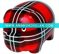 Wholesale newest pvc piggy bank toys/vinyl money box toys/saving box