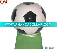 Wholesale fashion football-designed euro money box(CN122102)