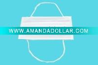 white non-woven face mask