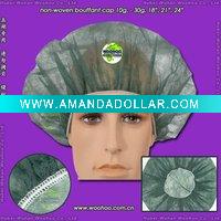 disposable nonwoven bouffant cap(non-woven bouffant cap)