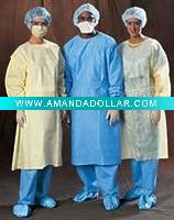 PP Surgical gown,Nonwoven isolation gown with CE,FDA,ISO